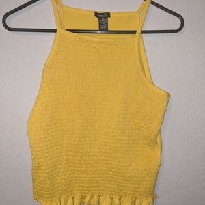 Yellow tank top